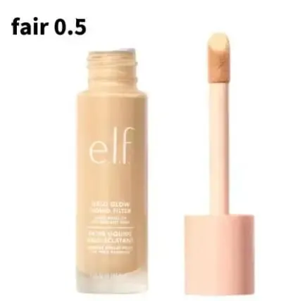 ELF Halo Glow Liquid Filter Liquid Foundation Pre Makeup Gel Gel Αύξηση της Ενυδατικής Αίσθησης Brighten The Skin Cosmetics