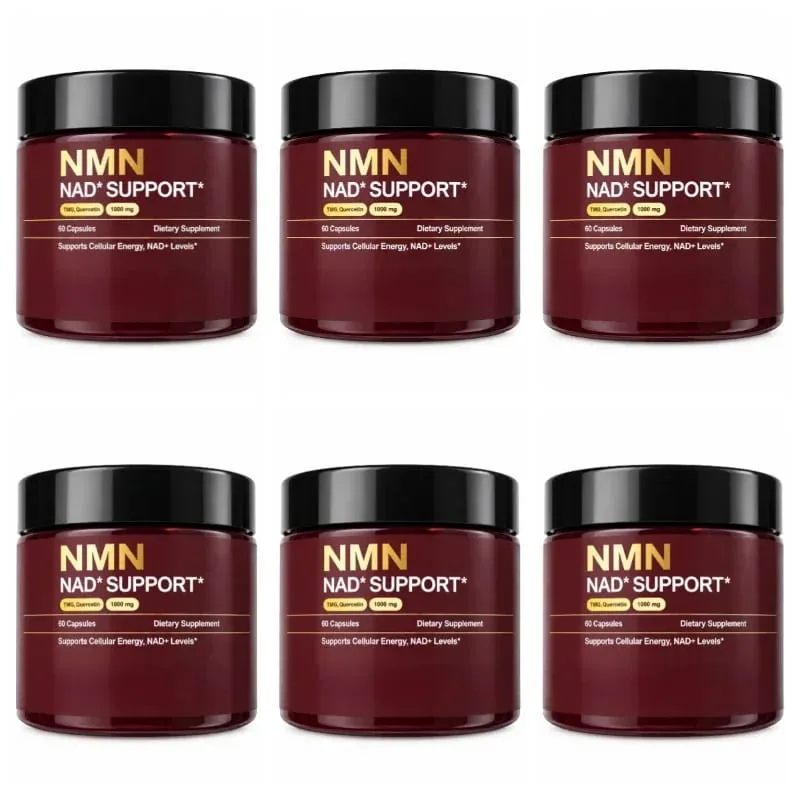 NMN NAD+ Συμπλήρωμα Υποστήριξης 1000mg με TMG & Quercetin για Υγιή Γήρανση Κυτταρικής Ενέργειας & Αντιοξειδωτική Υποστήριξη 60 Κάψουλες — image 12
