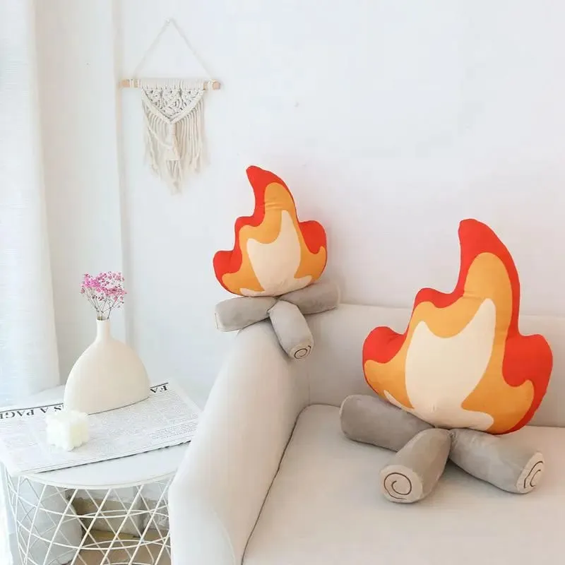 30cm/45cm Funny Simulation Bonfire βελούδινο παιχνίδι μαλακό γεμισμένο καρτούν κούκλα φωτιά Σαλόνι Μαξιλάρι δαπέδου Διακοσμητικό μαξιλάρι Δώρο — image 4