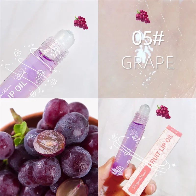 Fruit Lip Gloss Διάφανο Lip Oil Ενυδατικό μειώνοντας τις γραμμές χειλιών Θρέφει τα χείλη Αδιάβροχα Υγρά Καλλυντικά για Χείλη Μεγάλης διάρκειας — image 10