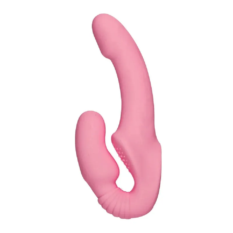 10 Speeds Strapless Strapon Dildo Vibrator Female Double Vibrating G Spot Adult Sex Toys For Women Couple Anal Prostate Massager — image 7