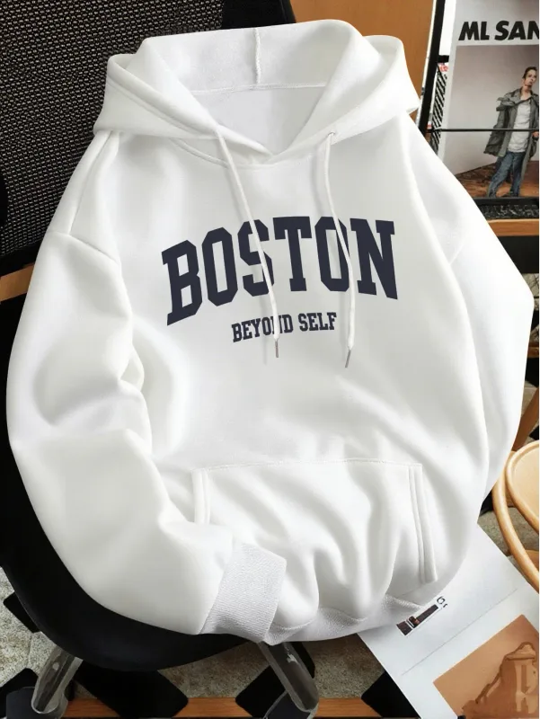 2026 New Men's Loose Hoodie Thin Spring Autumn Versatile Casual No Pilling Fade Resistant — image 8