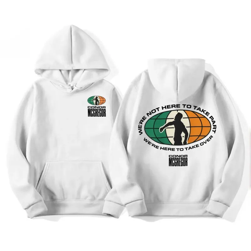 Sudadera con estampado de doble cara de The Notorious Conor McGregor para hombre y mujer, sudaderas con capucha clásicas góticas de moda, jerséis de manga larga de lana