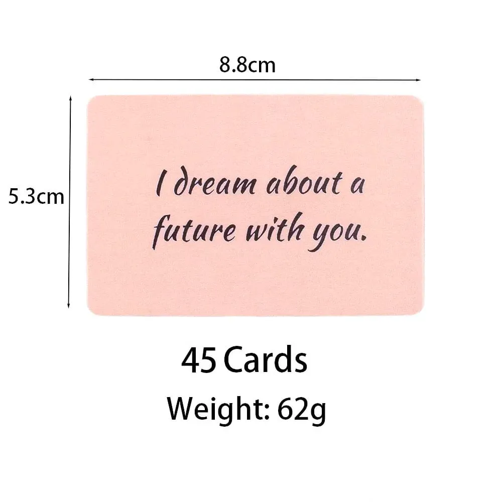 Twin Flame Love Notes Oracle kártyák 45db Kártyák Jóslás Kártya Asztali Társasjáték Kártya 10,3*6cm — image 2
