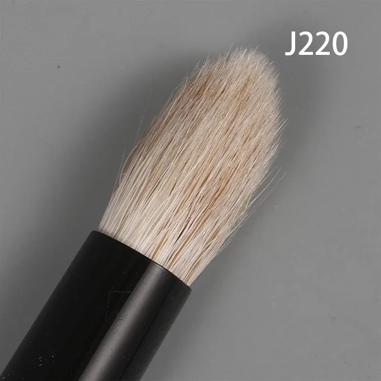 Μαλακό Saibikoho Goat Hair Eye Shadow Brush Blending Brush Επαγγελματικό χειροποίητο πινέλο μακιγιάζ Βούρτσες μακιγιάζ με λαβή από ξύλο Ebony — image 15