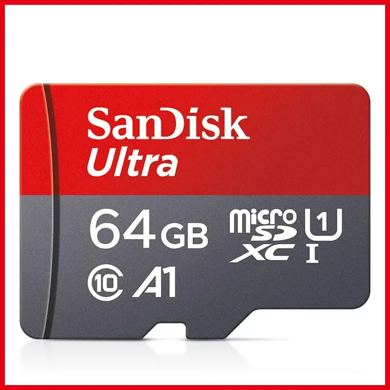 כרטיס זיכרון מקורי SanDisk 128GB 64GB 32GB TF Micro SD Card Class 10 UHS-I Flash Card Memory למחשב סמארטפון