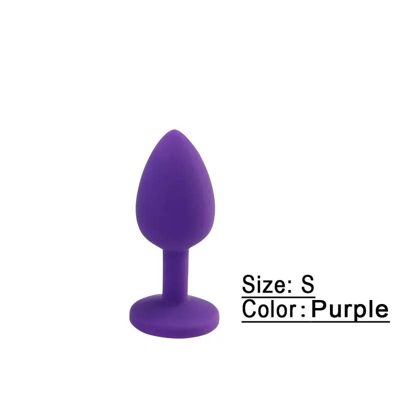 S/M/L רך סיליקון אנאלי תקע מיני ארוטי Butt Plug צעצוע מין למתחילים גברים נשים הומוסקסואלים זוגות ממריץ ערמונית צעצוע מין אנאלי — image 16