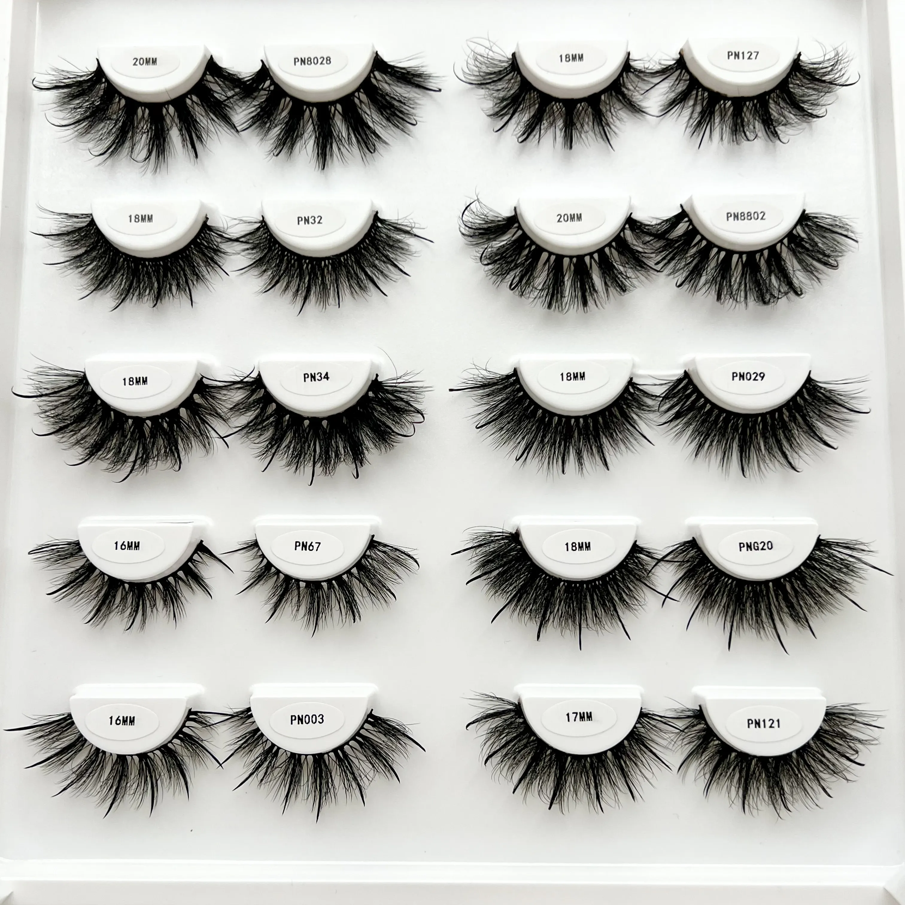 Wet Lash Spikes Volume Fluffy Full Strip Lashes Αξεσουάρ Μακιγιάζ Faux Mink Eye Lashes Πωλητής Wet Manga Lashes Ψεύτικες βλεφαρίδες — image 5