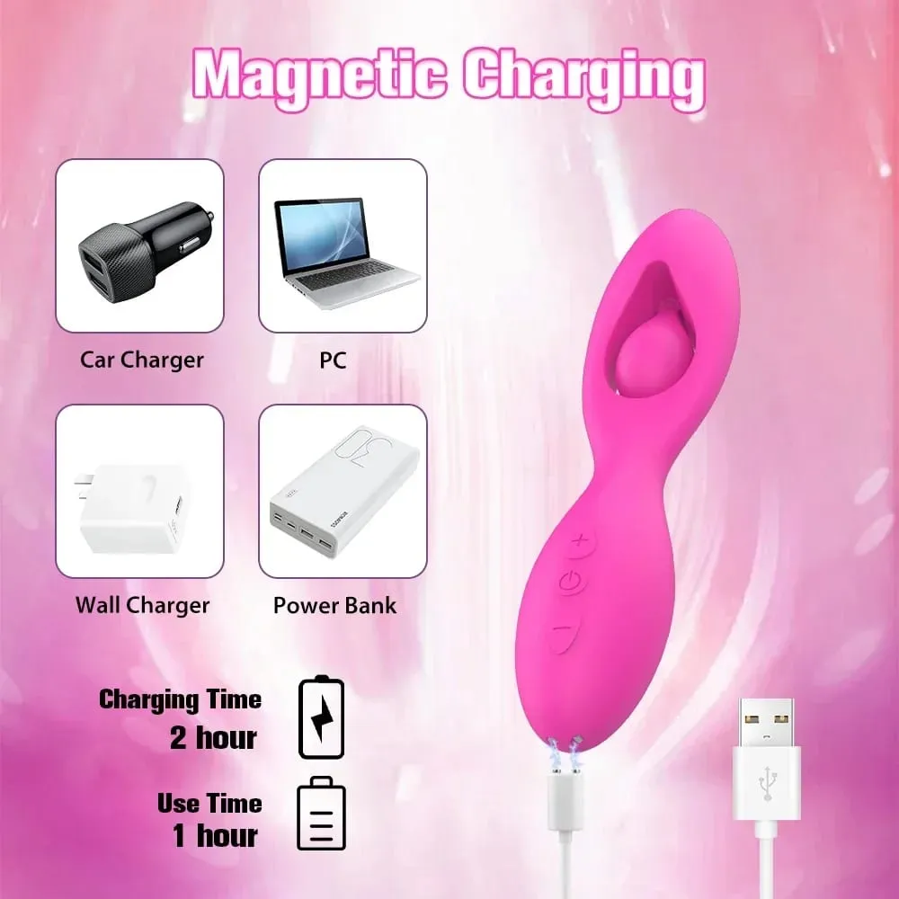 Liquid Silicone Vibrator Powerful Dual 10 Vibration G-Spot Female Dildo Vagina Clitoris Couple Bendable Wearable Couple Sex Toys — image 2