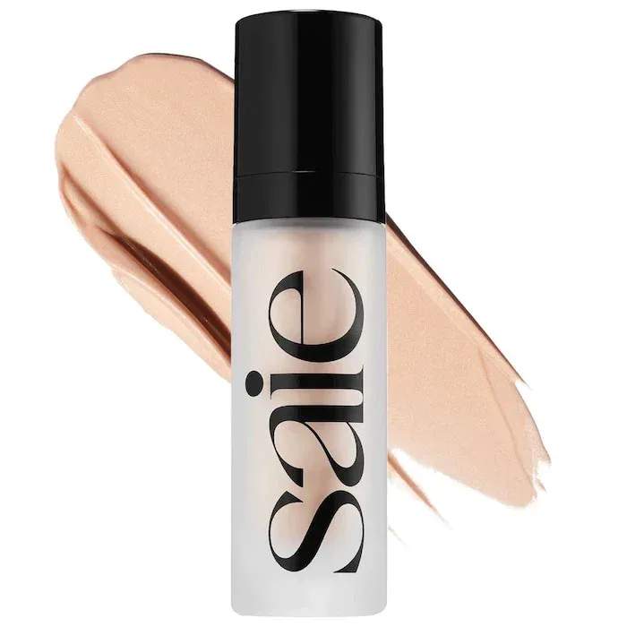 מותג חדש Saie Slight Gloss Liquid Blusher נוזלי High Gloss ג'ל Starglow עמיד לאורך זמן קל לצביעה קוסמטיקה ניידת אופנה