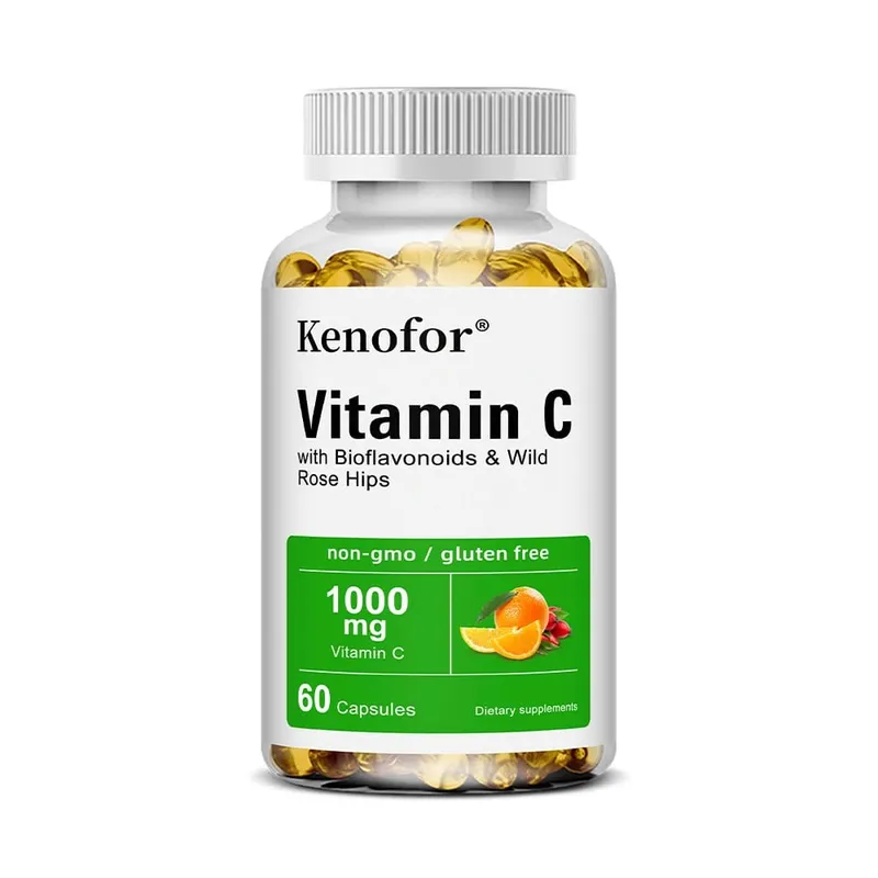 Βιταμίνη C 1000 Mg - με Citrus Rosehip Ανοσοποιητική Υποστήριξη Παραγωγή Κολλαγόνου Υγεία του Δέρματος Αντιοξειδωτικό 120 Κάψουλες — image 9