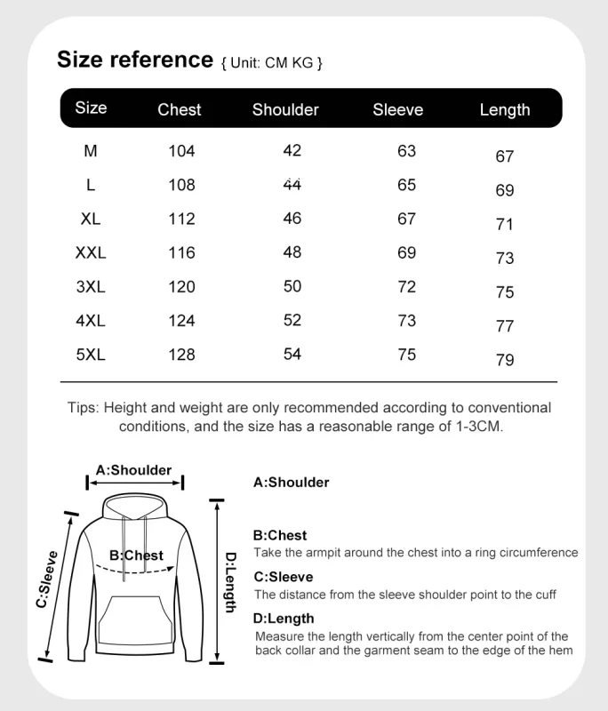 Customized Pattern Logo Diymen Zipper Pocket Coat Fashion Hoodie Casual Loose Jacket Unisex Winter Thicken Warm Clothing — image 6