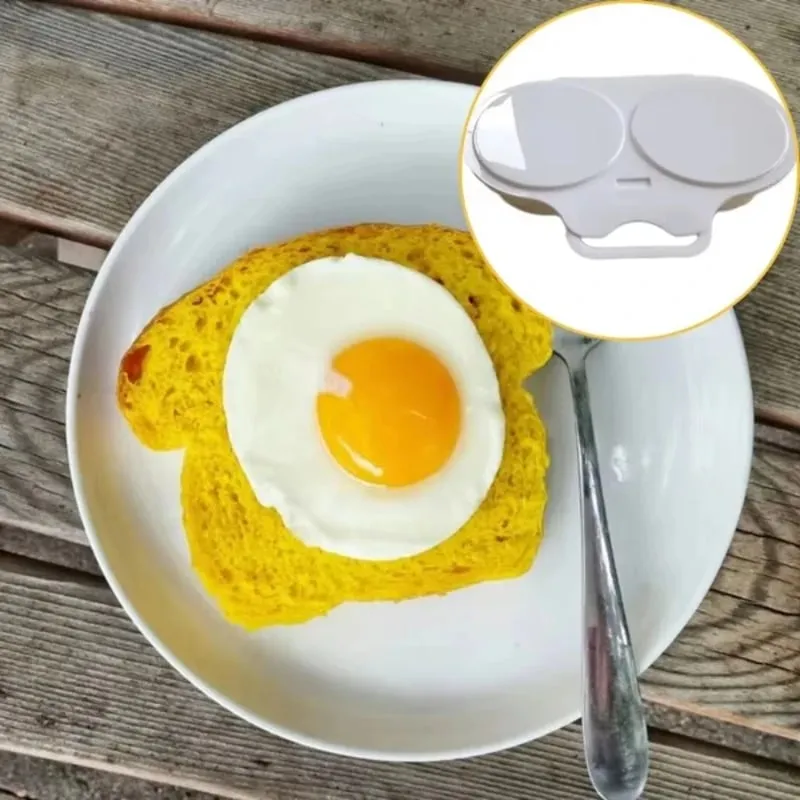 כיתות מזון פלסטיק מיקרוגל סיר ביצים תבנית בישול מטבח קל לניקוי כלי קיטור ביצים נייד עמיד בחום תיבת ביצים מאודות