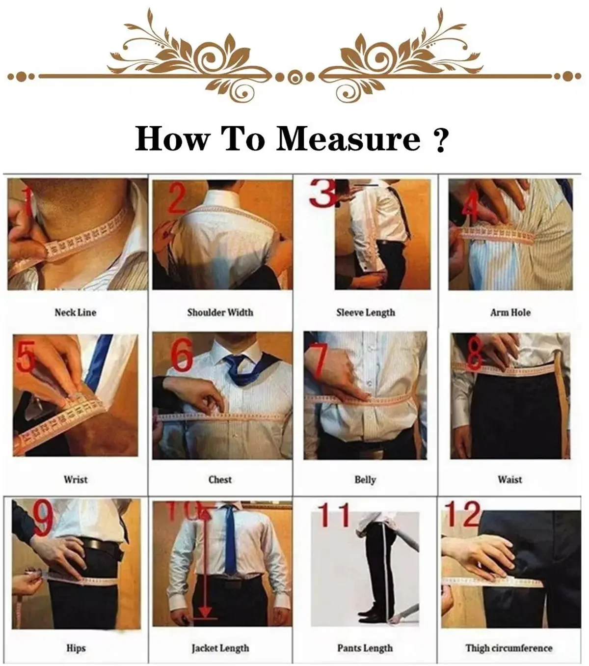 Handsome French style Stripe Men Suits Slim Fit Double Breasted Groom Tuxedos 2 Pieces Sets Classic Male Blazers Ropa Hombre — image 5