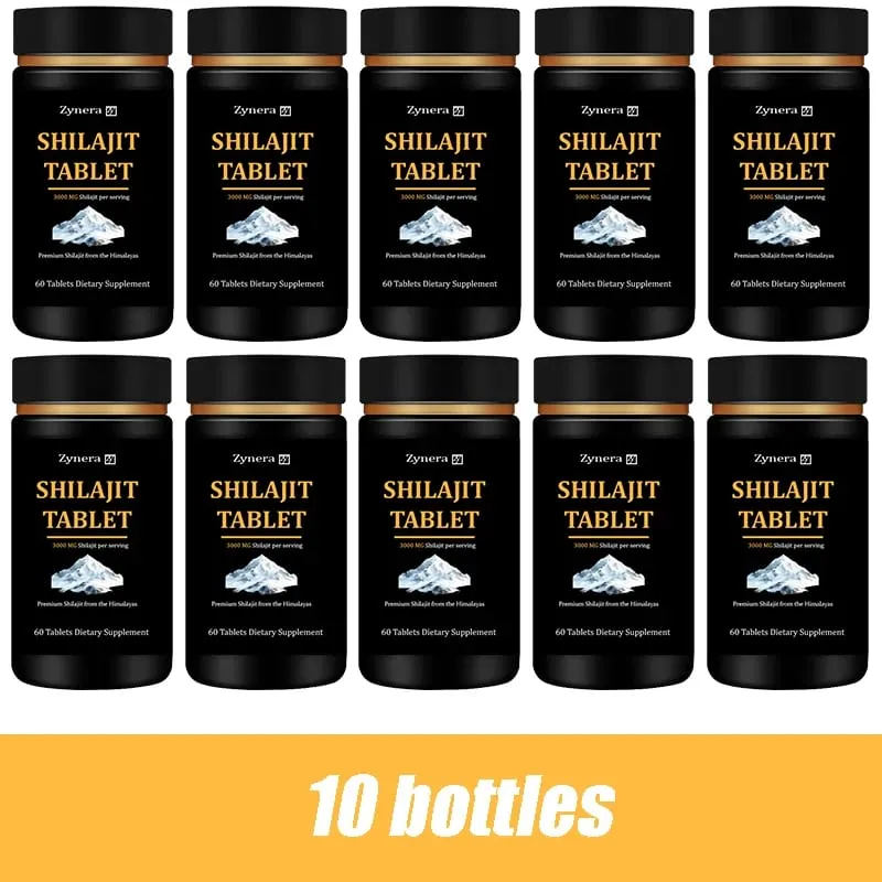 Male Enhancing Supplement With Shilajit Tablets Support for Sperm Quality Natural Muscle Builder Enlargement Pills Stamina Man — image 9