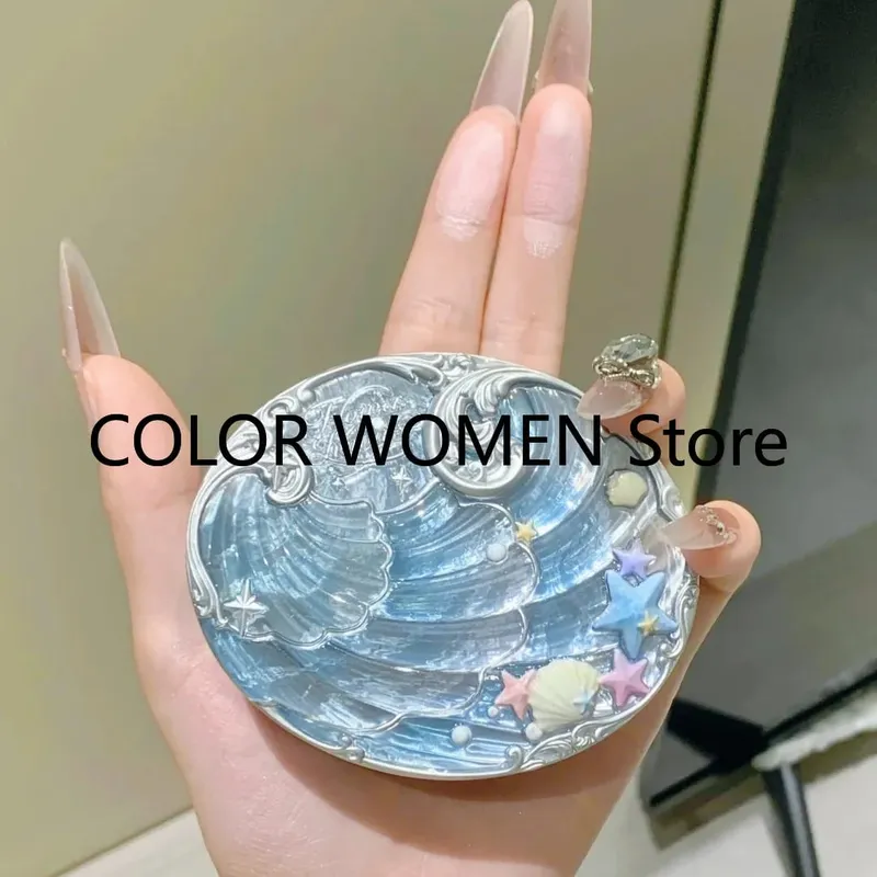 Flower Knows Shell Pearl Collection Mirror σε σκόνη κραγιόν gloss highlighter Σετ καλλυντικών μακιγιάζ — image 6