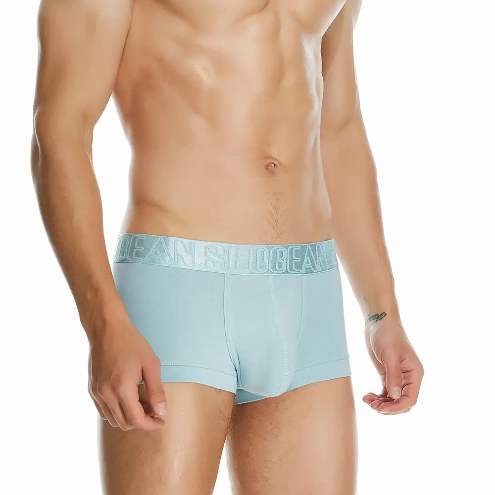 Men's Breathable Cotton Boxer Shorts U-Convex Pouch Low-Waist Soft Stretch Underwear for Daily Casual & Intimate Wear — image 19