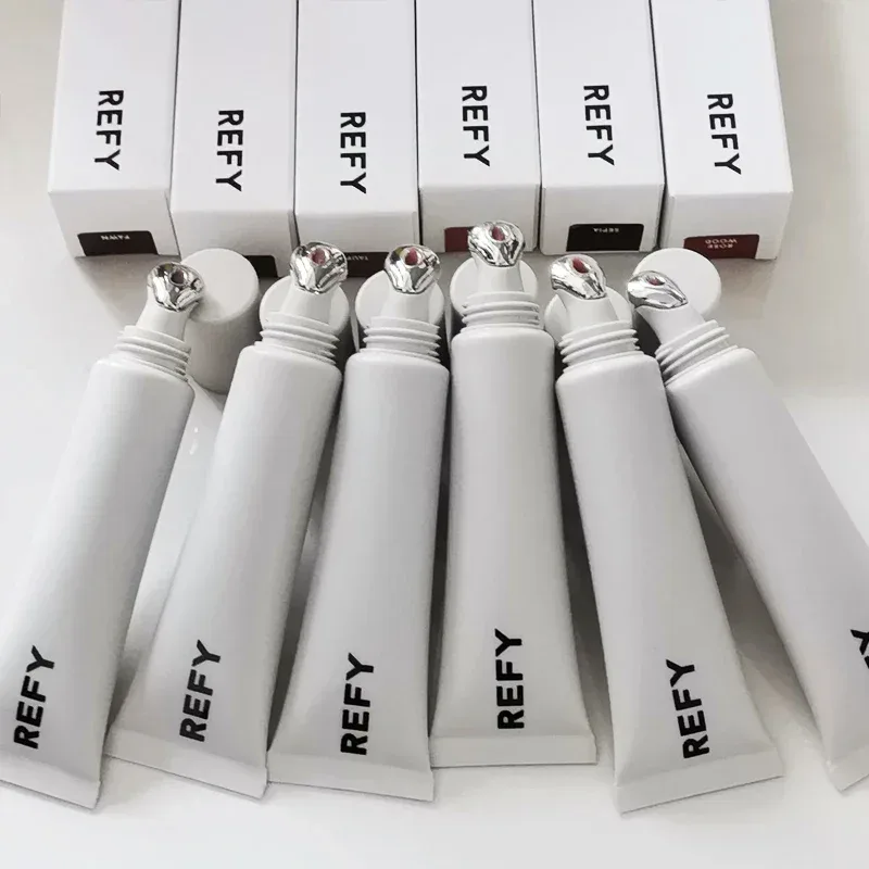 Brand Refy Lip Gloss Metal Applicator Deeply Moisturizing Nourishing Plumping Shine Non-Sticky Satin Nude Lip Makeup Cosmetics — image 3