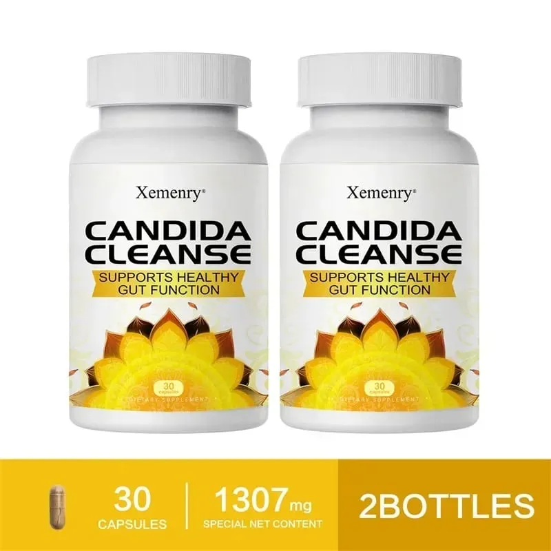 Candida Cleanse - Προωθεί τον καθαρισμό και την αποτοξίνωση του εντέρου Βελτιώνει την πέψη και ανακουφίζει από τη δυσκοιλιότητα και το φούσκωμα — image 9