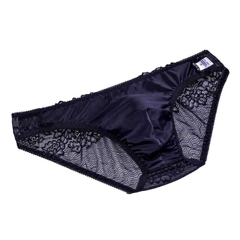 New Hot Men Sexy Briefs Sissy Pouch Panties Fashion Shorts Pants Lingerie Lace Men's Breathable Underwear Underwear Gays — image 20