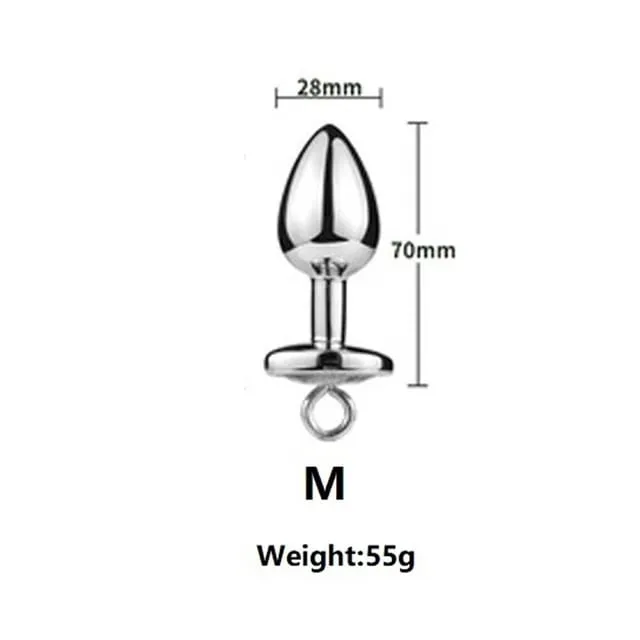 גודל קטן מתכת אנאלי חרוזים Butt Plug Mini Rainbow רוז זהב Butt Plug תכשיטי קריסטל מאמן אנאלי דילדו אוננות צעצוע מין — image 28