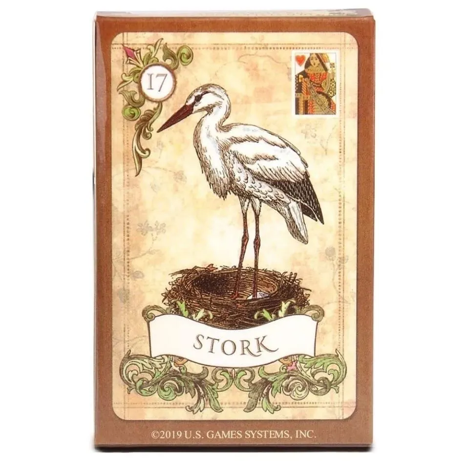 Old Style Lenormand Fortune-Telling Cards Αγγλική Έκδοση A 38 Oracle Deck Divination Fate Επιτραπέζια παιχνίδια Τράπουλες — image 3