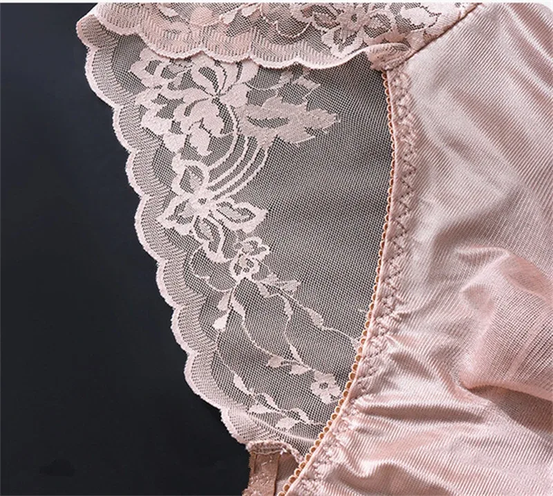 Lace men's underwear 3D Punched tangas japonesa Ice Silk Thin calzoncillos hombre Sexy lingerie adults 18 plus cuec gay panties — image 15