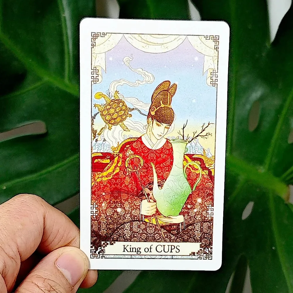10.3*6cm Fantasy of Korea Tarot Deck 78 Pcs Tarot Cards Drawing Inspiration From Fairy Tales Legends and Folk Stories — image 3