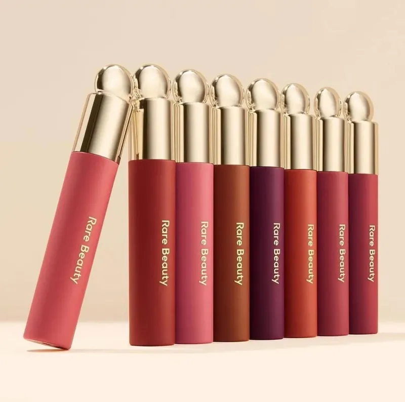 Rare Beauty Melting Cream Blush Makeup Matte Pearlescent Texture Glitter Blush Highlighter Bright Nourish Moisturize Lip Gloss — image 7