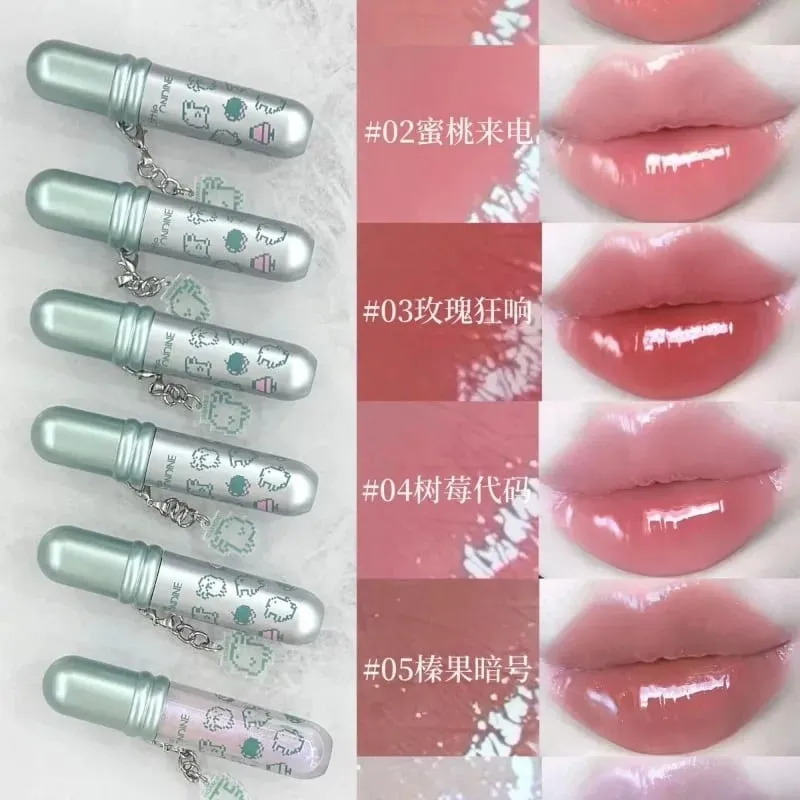 Σετ δώρου Little Ondine Makeup Cream Balm Lip Glaze Μολύβι φρυδιών & Setting Powder Beauty Collection — image 5