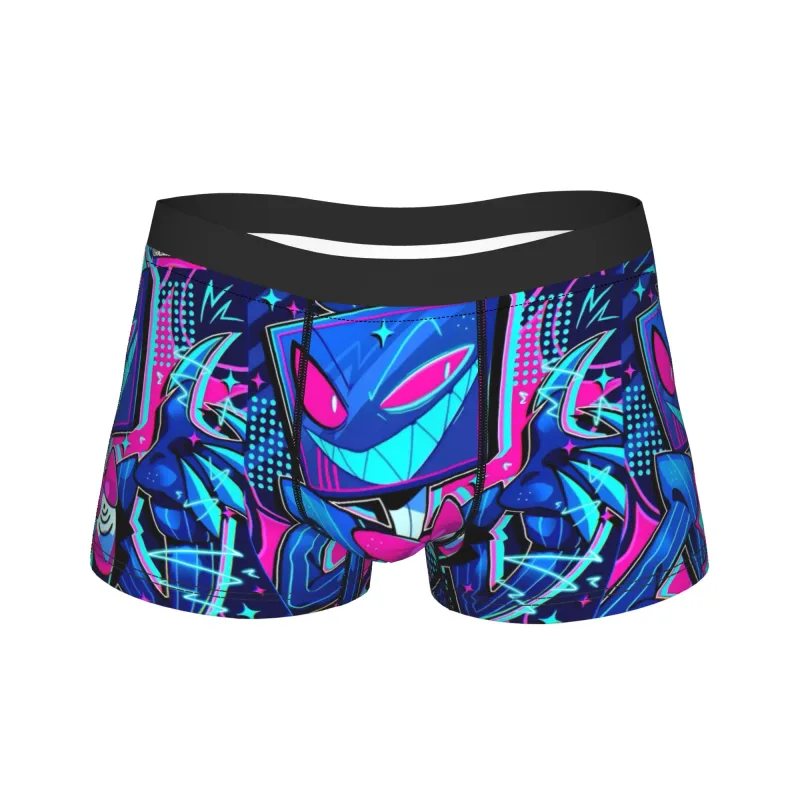 Men Vox Boxer Briefs Shorts Panties Polyester Underwear Hazbined Hotels Male Novelty S-XXL Underpants