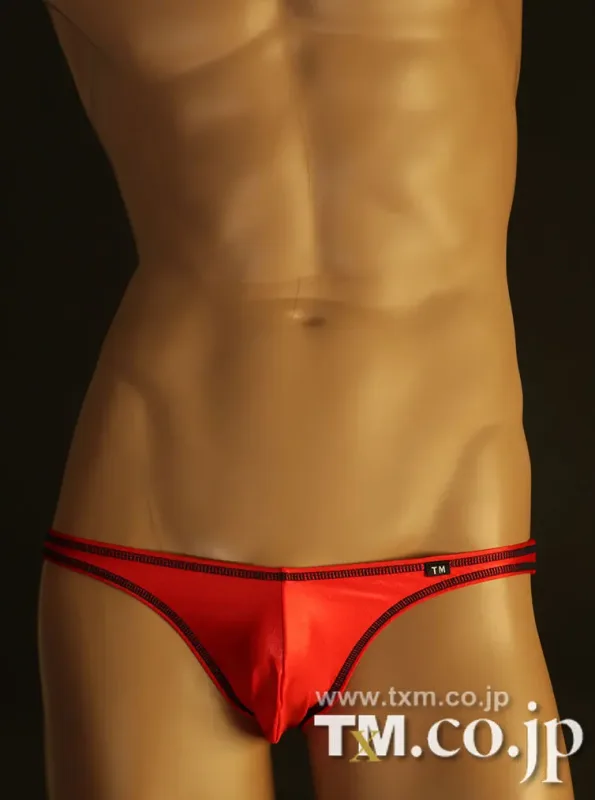 Men Color Block Triangle Briefs Low Rise Fashion Male Underwear Panties — image 21