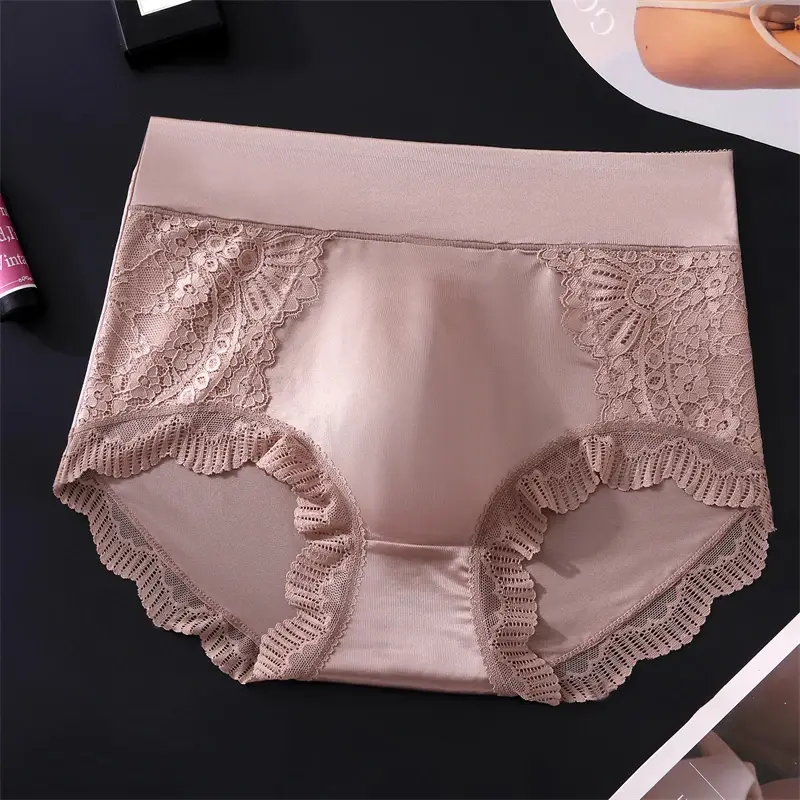 Sexy men's underwear Ice silk lingeries for man adults 18 plus cuecas masculina lace mesh cueca 3D seamless calzoncillos hombre — image 7
