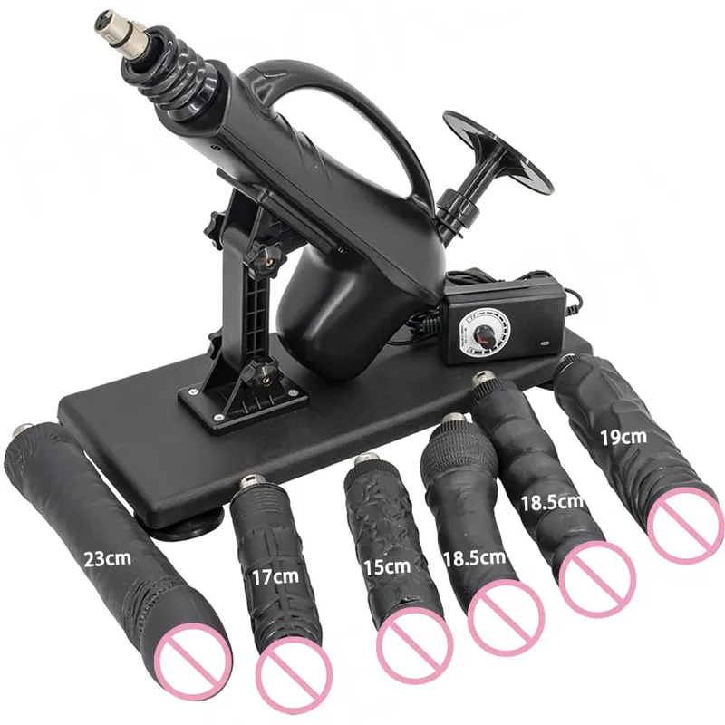 Αυτόματο σεξουαλικό μηχάνημα 3XLR Dildo Attachments Γυναικείο Αυνανισμό Δονητικό όπλο σεξουαλικά παιχνίδια για άνδρες ζευγάρια Προϊόντα ενηλίκων — image 15