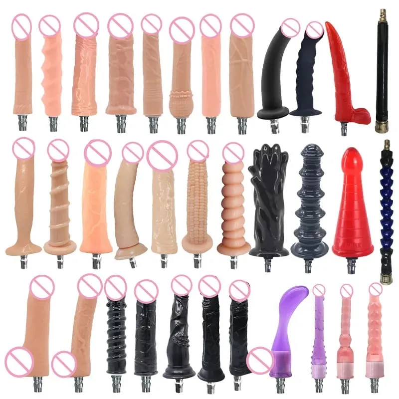 33 Style Dildos with Vac-U-Lock Connerect for Women Automatic Sex Machine Air Quick Accessories Sex Toys for Women Masturbation — image 1