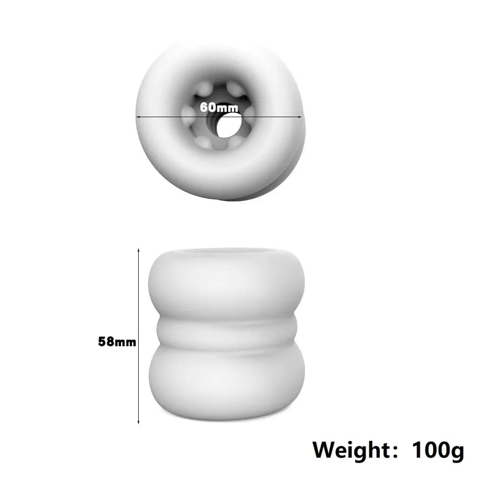 1Pcs Male Ball Stretcher Penis Lock Cock Ring Erection Delay Lasting Time Ejaculation Penis Ring Enlargement Sex Toys For Man