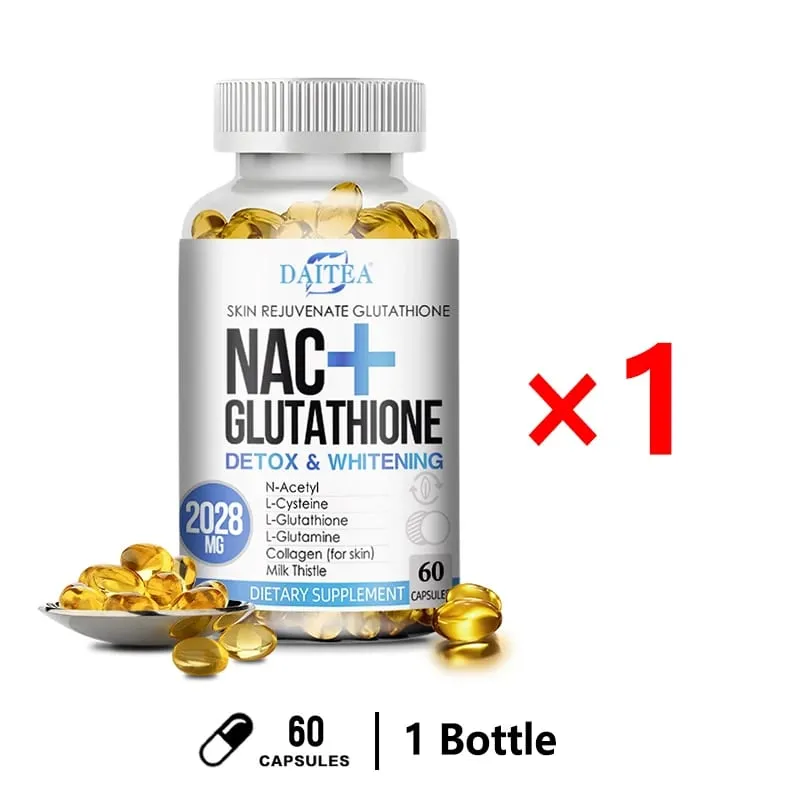 NAC Supplement L-Glutathione Intracellular Antioxidant Complex - Promotes cleansing detoxification and repair Reduces liposome — image 10