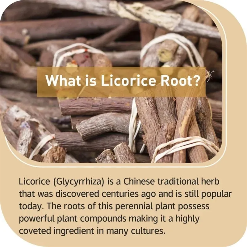 Licorice Root - High Strength Antioxidant Supplement Supports Heart Health Non-GMO Digestive Health Support