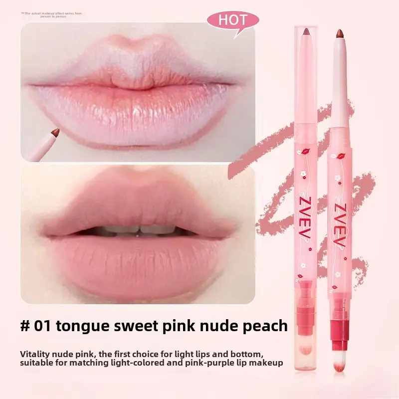 Lip Liner μακράς διαρκείας που είναι αδιάβροχο και ανθεκτικό στον ιδρώτα Εύκολη εφαρμογή Δεν ξεθωριάζει εύκολα και έχει πλούσια χρωματική εμφάνιση. — image 2