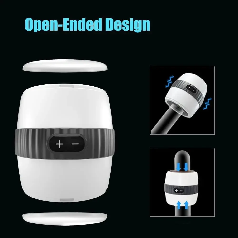 Male Masturbation Cup Multi-Frequency Vibration Vagina Anal Masturbator Real Blowjob Pussy Stimulator Sex Toys Adult Products — image 4