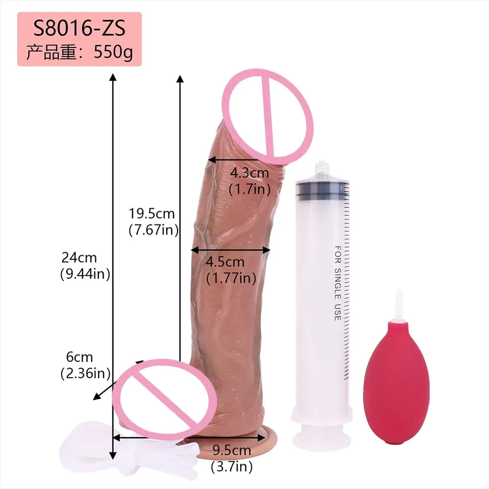 5 Styles Ultra Squirting Dildo Anal Plug Sex Toys For Men Women Gay Masturbator Ejaculating Adult Toys — image 3