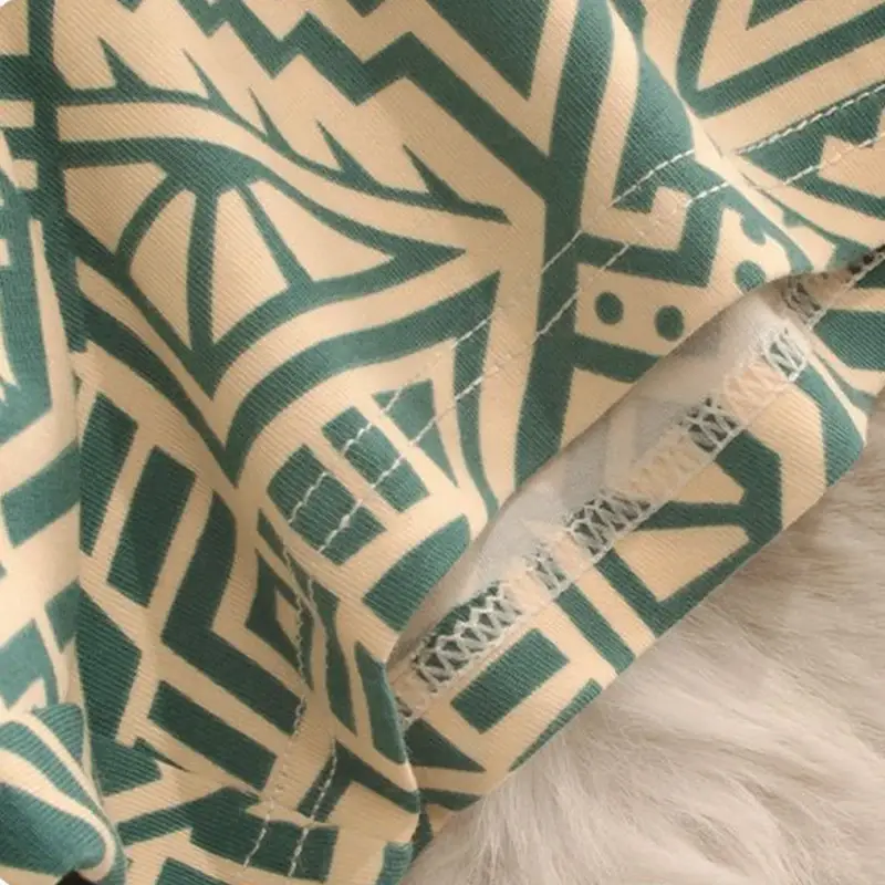 Sous-vêtement confortable et respirant pour hommes, Boxer personnalisé de Style américain imprimé, sous-vêtement carré ethnique rétro tendance
