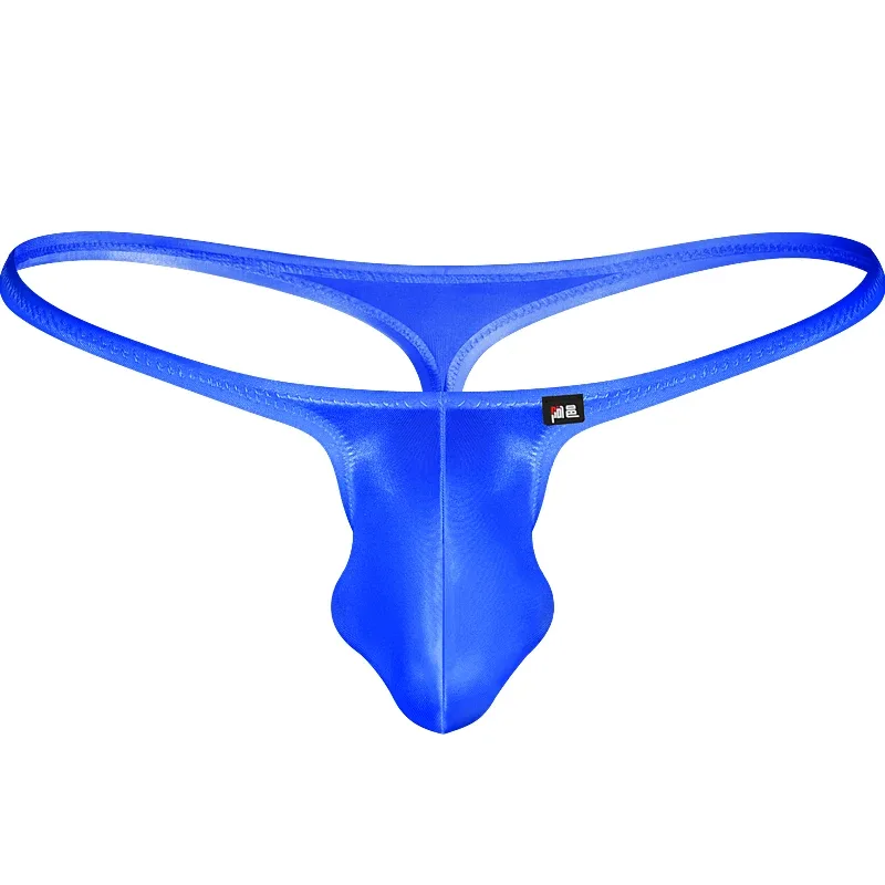 Men's Underwear Japanese Style Ultra-Thin Ice Silk Thong Low Waist Elastic Comfortable T-Back — image 6