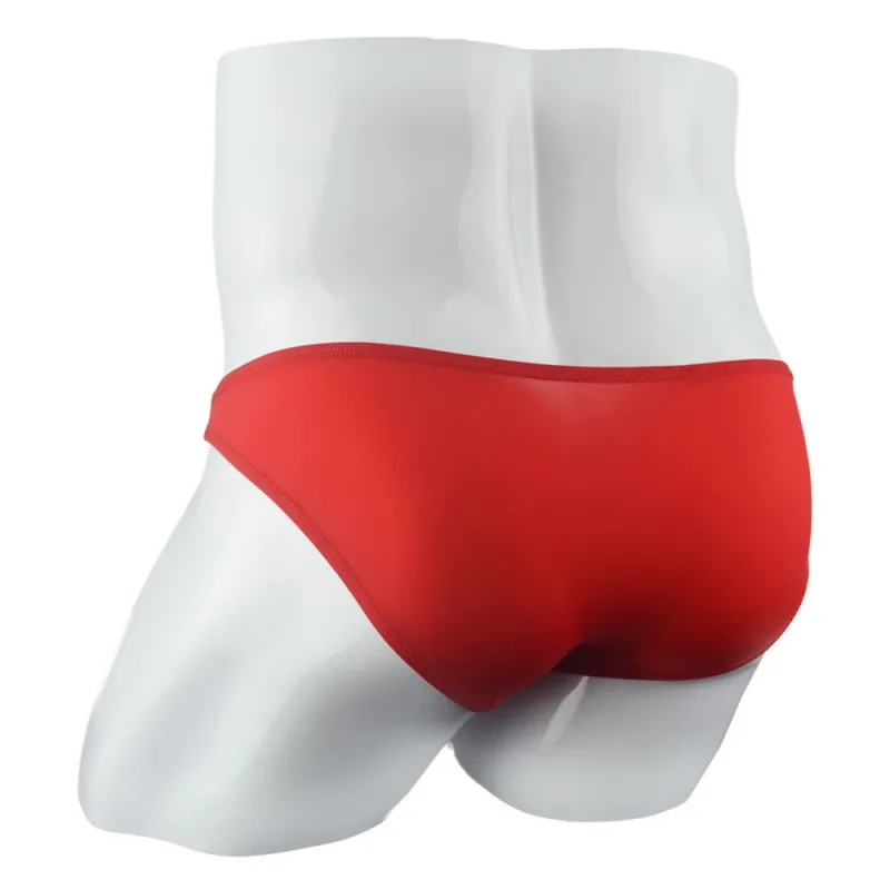 Ice Silk U Pouch Men Underwear Low Waist Bulge Briefs Male Seamless Bikini Slips Hombre Breathable Exotic Lingerie — image 5