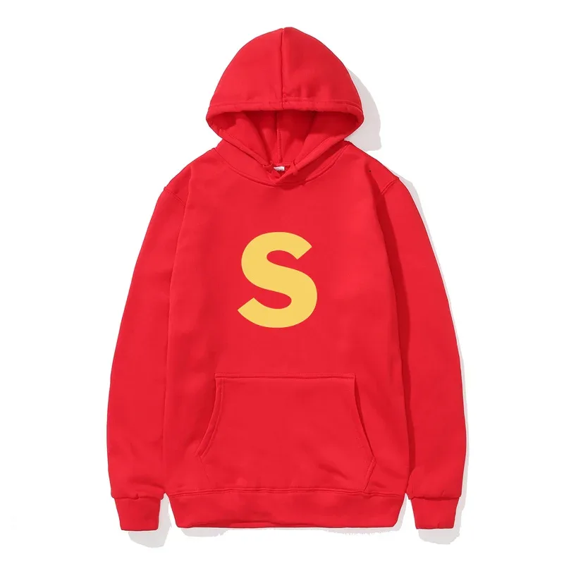 Alvin et les Chipmunks_ The Squeakquel's Pullover Woman Manfashion Sweat-shirt à épaules tombantes disponible pour le sweat à capuche Best Friend — image 5
