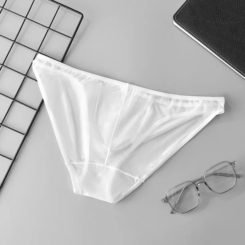 MAN Men Underwear Sexy Low Rise Briefs Tangas Sexis De Hombre Breathable Men Underwear Brief 2-Pack