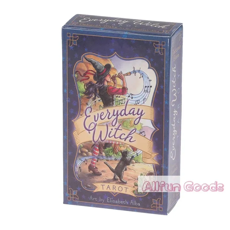 [TG835]1Box Book στην αγγλική γλώσσα Everyday Witch for Beginners Επιτραπέζια παιχνίδια Αστρολογία Μαντικές κάρτες Εργαλεία