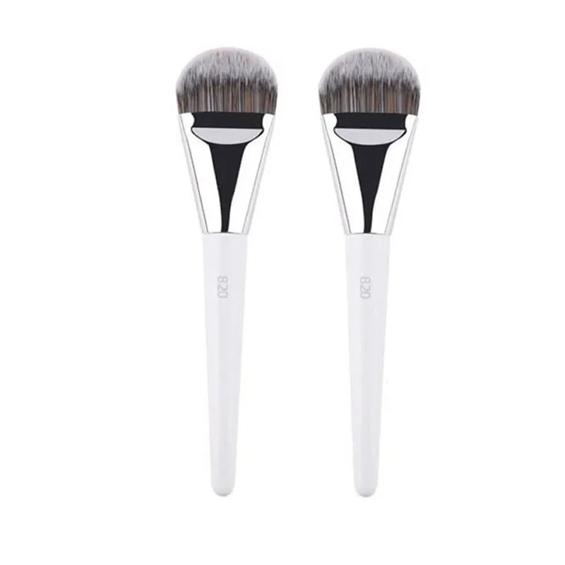 1pc White Powder Makeup Brushes 3D Liquid Foundation Base Make up Brush Eyeshadow blending Detail Face Eye Concealer Beauty tool — image 31