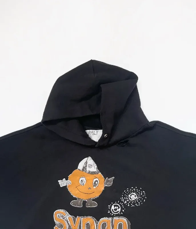 Nuevas sudaderas con capucha PALY de gran tamaño para hombre y mujer, cárdigan Vintage informal lavado negro dañado de la mejor calidad, sudaderas con cremallera — image 34