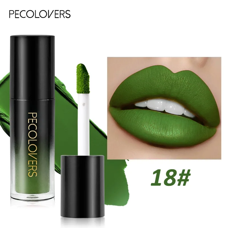 Πολλαπλών χρωμάτων Matte Velvet Lip Gloss Αδιάβροχο Αντικολλητικό Κύπελλο λείο κραγιόν για εφαρμογή υψηλής απόδοσης χρωμάτων — image 9